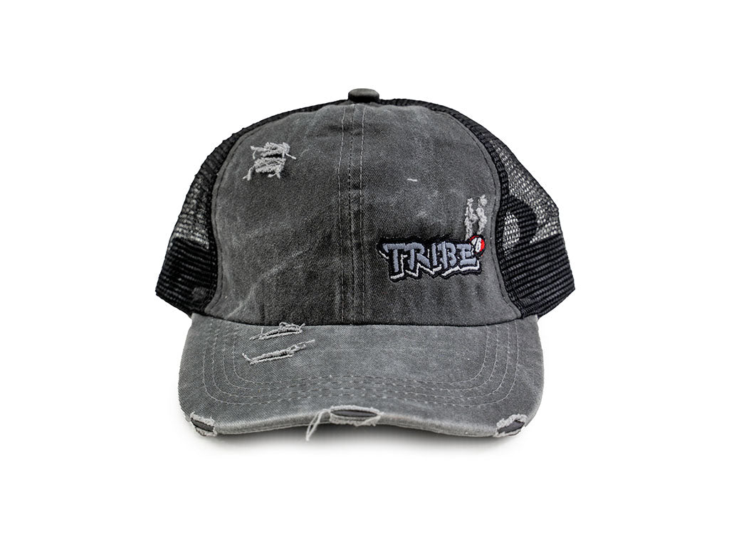 Tribe16 Women's Criss Cross Back Baseball Trucker Hat Cap