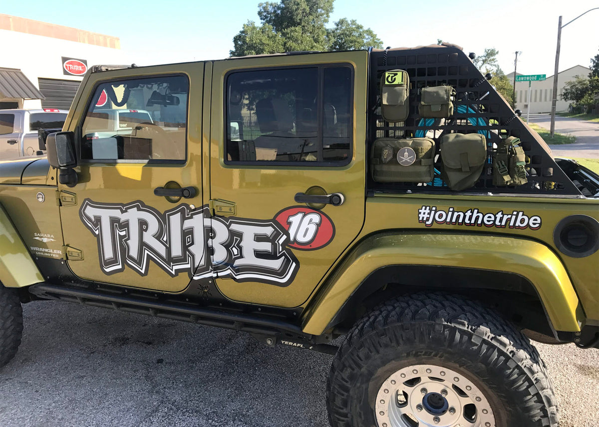Jeep Wrangler JKU Molle Panel Flank Panel Kit | 2007-2018 – Tribe16